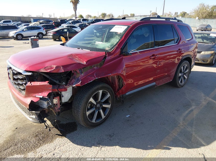 Vin: 5fnyg2h73rb001573, lot: 46905232, honda pilot touring 20242