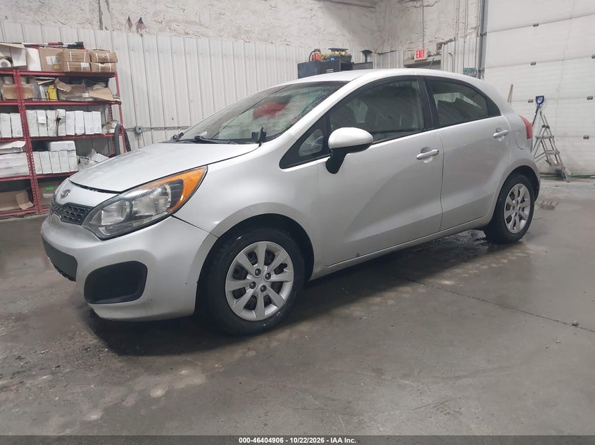 Vin: knadm5a3xd6132324, lot: 46905264, kia rio lx 20132