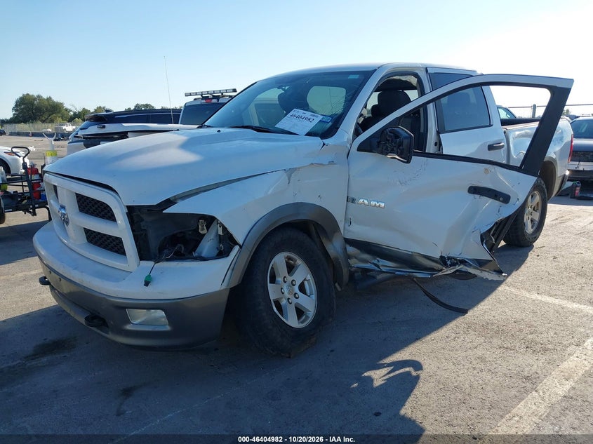 Vin: 1d7rb1cp1as195375, lot: 46905340, dodge ram 1500 slt/sport/trx 20102
