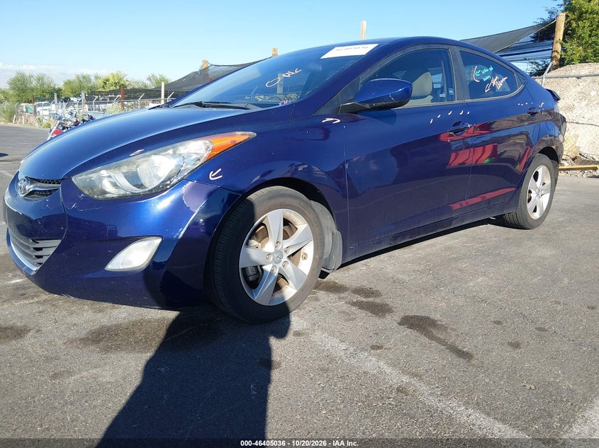 Vin: 5npdh4ae3dh227171, lot: 46905394, hyundai elantra gls 20132