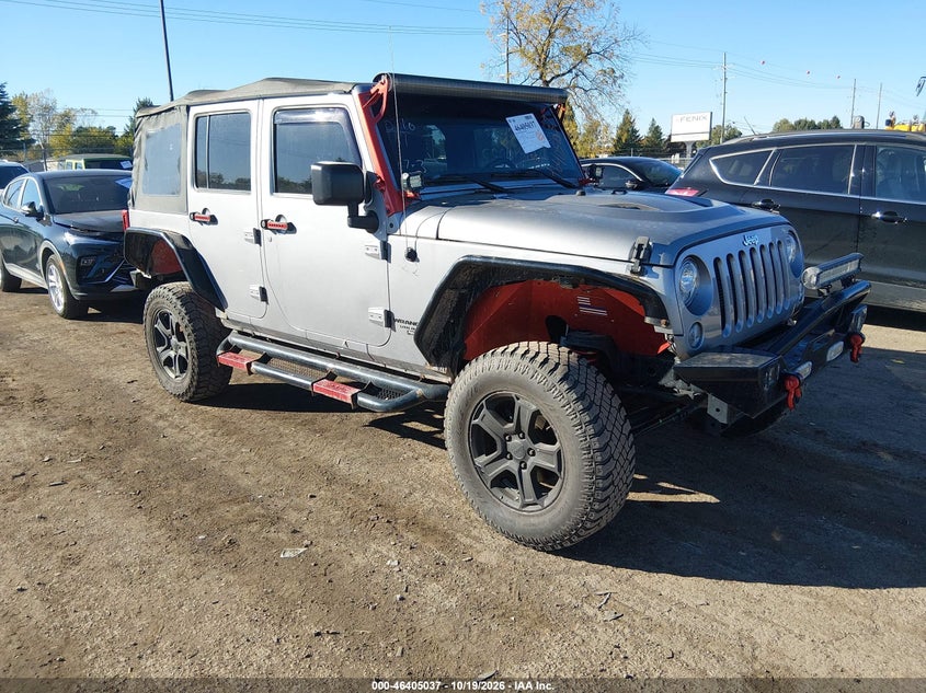 2017 JEEP WRANGLER UNLIMITED RUBICON 4X4