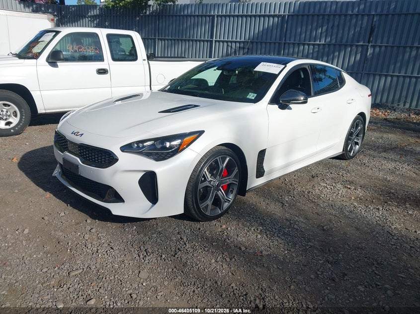2021 Kia Stinger Gt1, Механика, IAAI, VIN KNAE45LC9M6090200 — фото 2