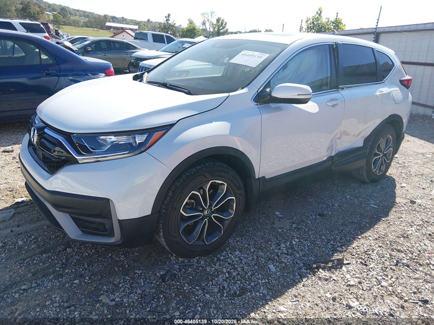 2021 Honda Cr-V 2Wd Ex-L, Левый бок, IAAI, VIN 5J6RW1H85MA005792 — фото 2