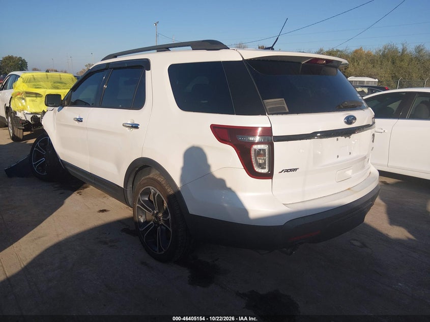 Vin: 1fm5k8gtxega74664, lot: 46905512, ford explorer sport 20143