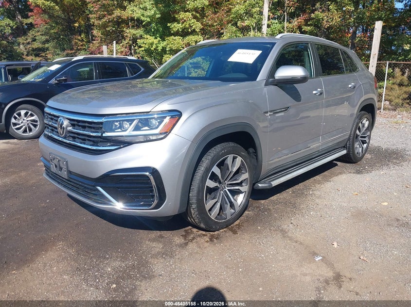 Vin: 1v2re2ca1lc230186, lot: 46905516, volkswagen atlas cross sport 3.6l v6 sel r-line 20202