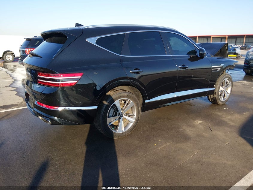 Vin: kmuhbdsb2pu140473, lot: 46905603, genesis gv80 2.5t awd 20234