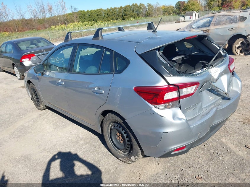 Vin: 4s3gtaa65k3763521, lot: 46905611, subaru impreza 2.0i 20193