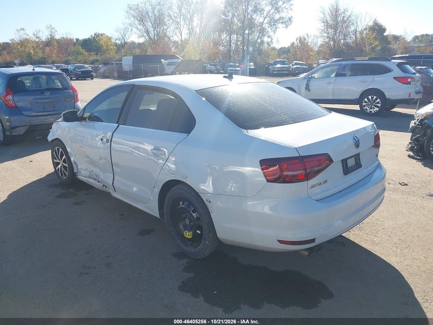 Vin: 3vwdb7ajxhm407986, lot: 46905614, volkswagen jetta 1.4t se 20173