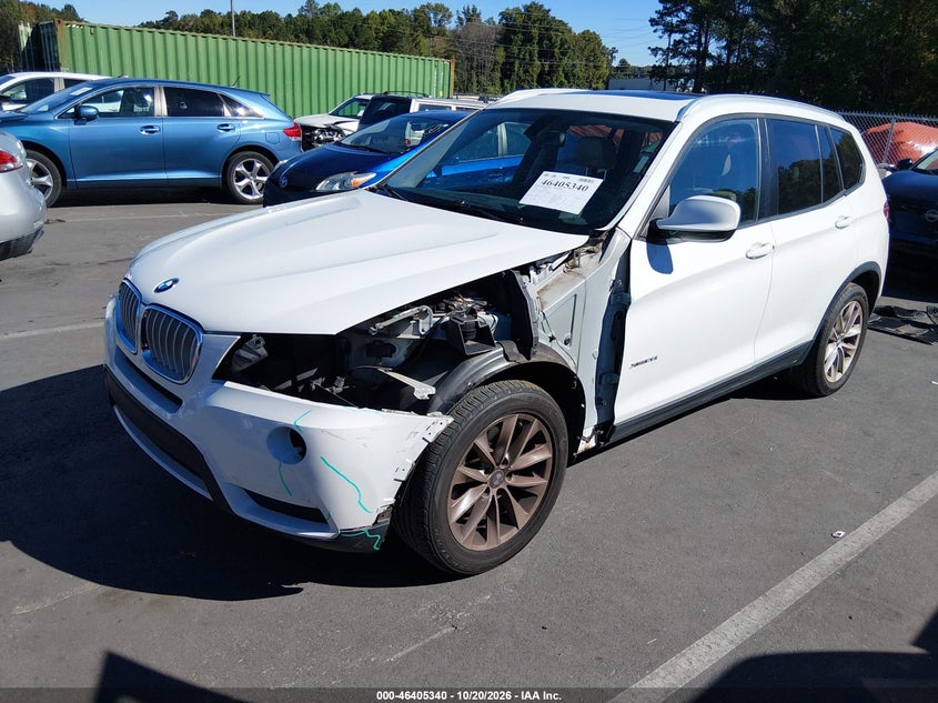 Vin: 5uxwx9c52d0a15012, lot: 46905698, bmw x3 xdrive28i 20132