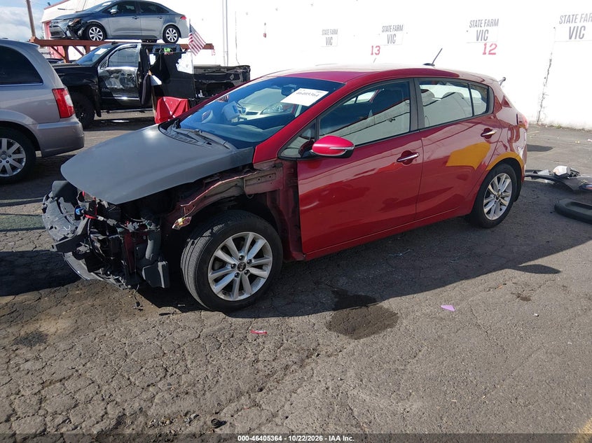 Vin: knafk5a80h5706757, lot: 46905722, kia forte lx 20172