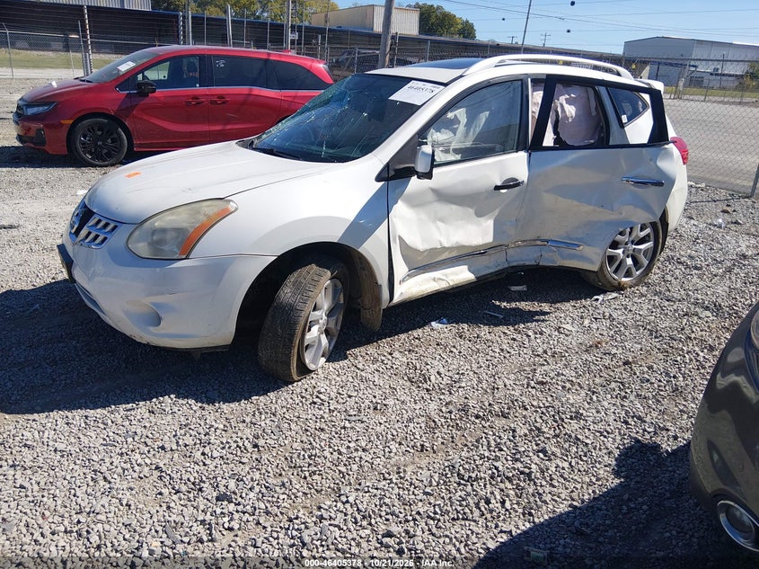 2012 Nissan Rogue Sv W/Sl Pkg, Переворот, IAAI, VIN JN8AS5MT0CW300255 — фото 2