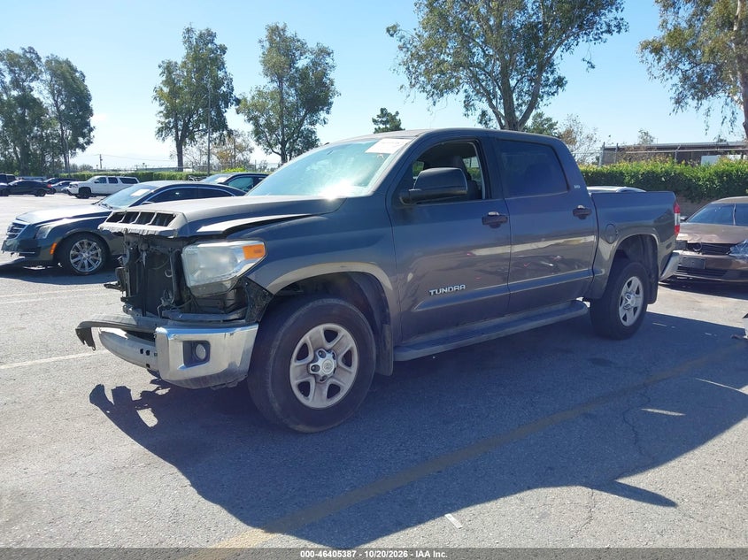 Vin: 5tfem5f16hx122162, lot: 46905745, toyota tundra sr5 4.6l v8 20172
