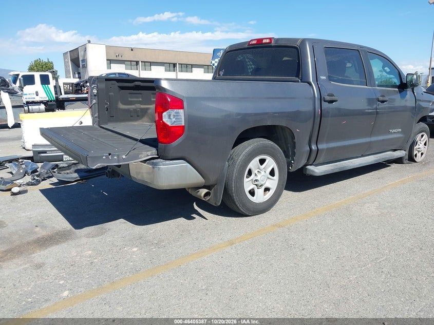 Vin: 5tfem5f16hx122162, lot: 46905745, toyota tundra sr5 4.6l v8 20174