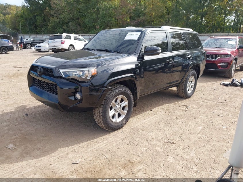 Vin: jtebu5jr9j5487853, lot: 46905748, toyota 4runner sr5 premium 20182