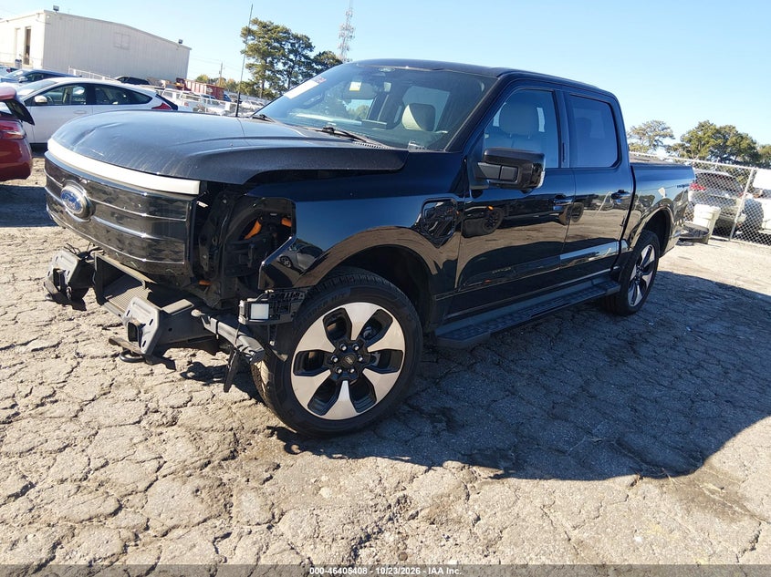 Vin: 1ft6w1ev4nwg03279, lot: 46905766, ford f-150 lightning platinum 20222