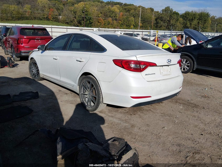 Vin: 5npe24afxgh281568, lot: 46905830, hyundai sonata se 20163