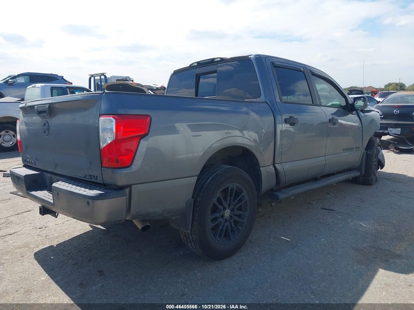 Vin: 1n6aa1e63jn531540, lot: 46905924, nissan titan sv 20184