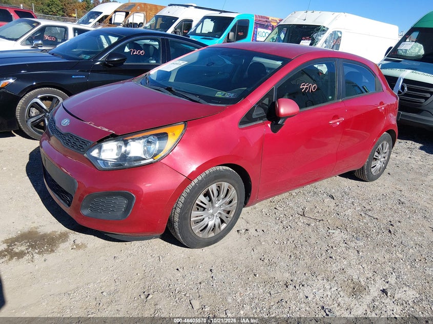 Vin: knadm5a36f6516720, lot: 46905928, kia rio lx 20152