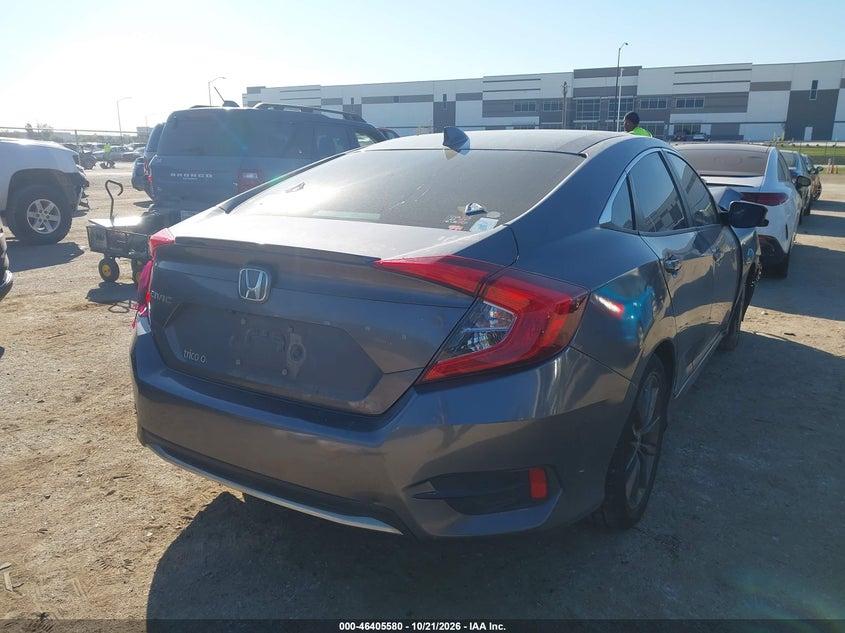 Vin: 19xfc1f31le008306, lot: 46905938, honda civic ex 20204