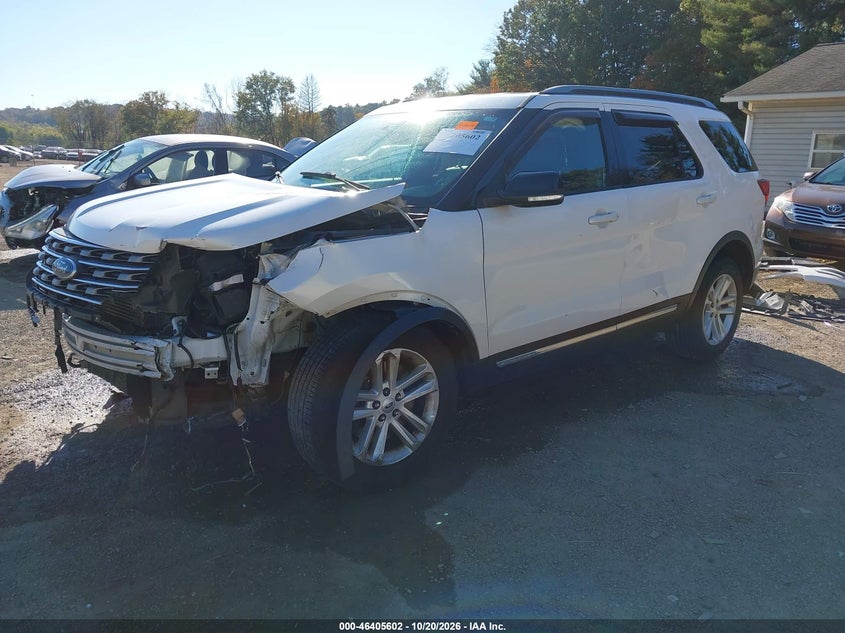 Vin: 1fm5k7dh6hgc52827, lot: 46905960, ford explorer xlt 20172