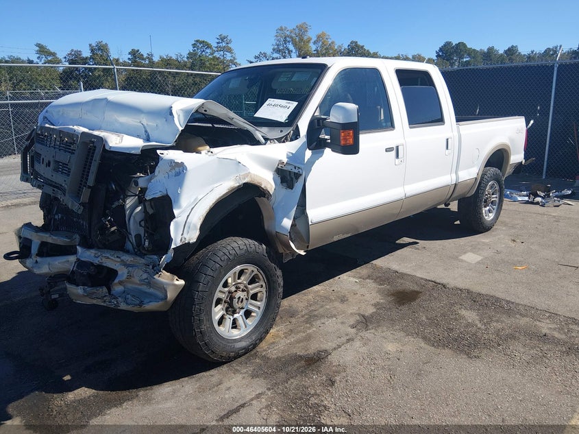 2009 Ford F-250 Fx4/Harley-Davidson/King Ranch/Lariat/Xl/Xlt, Удар спереди, IAAI, VIN 1FTSW21R19EA99153 — фото 2