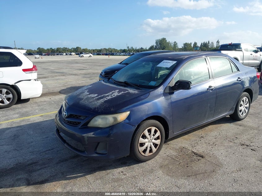 2011 Toyota Corolla Le, Обычный износ, IAAI, VIN 2T1BU4EE8BC650826 — фото 2