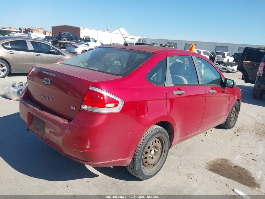Vin: 1fahp3fn6aw281163, lot: 46906034, ford focus se 20104