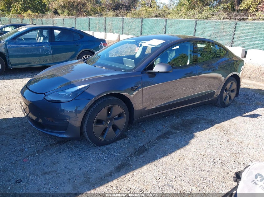 Vin: 5yj3e1ea3pf613604, lot: 46906060, tesla model 3 20232