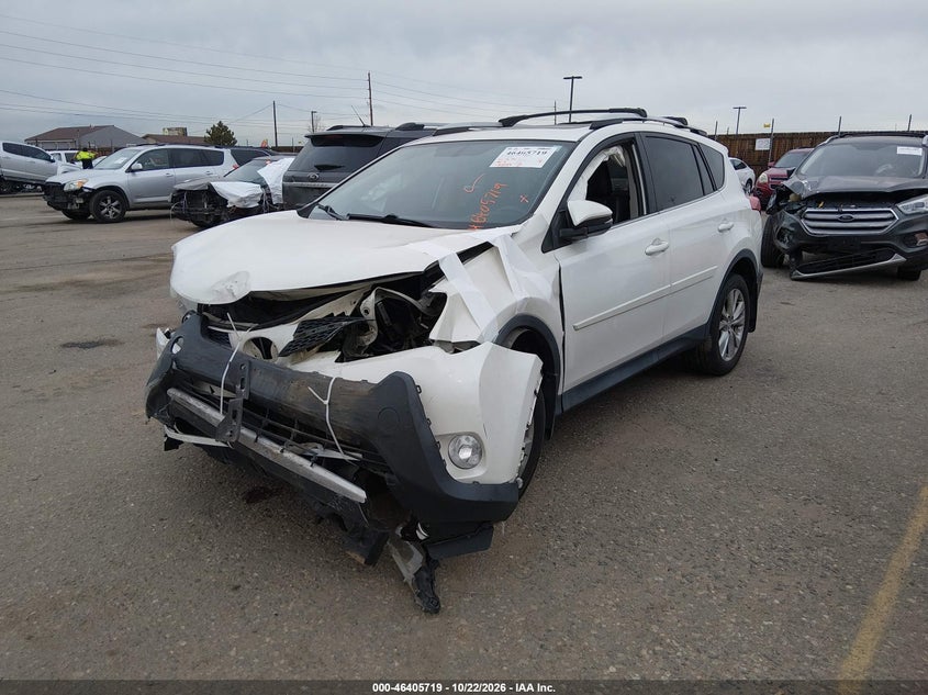 Vin: 2t3dfrev9dw122351, lot: 46906077, toyota rav4 limited 20132