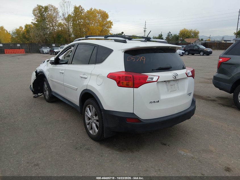 Vin: 2t3dfrev9dw122351, lot: 46906077, toyota rav4 limited 20133
