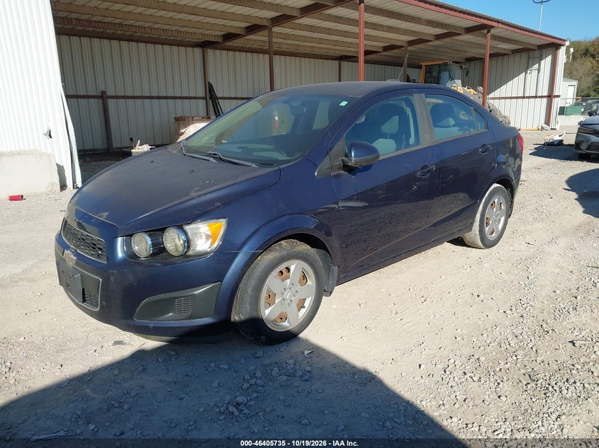 2015 Chevrolet Sonic Ls Auto, Обычный износ, IAAI, VIN 1G1JA5SH9F4105325 — фото 2
