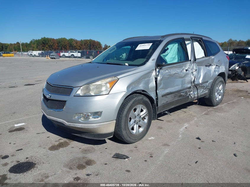 Vin: 1gnkreed6bj231691, lot: 46906097, chevrolet traverse ls 20112
