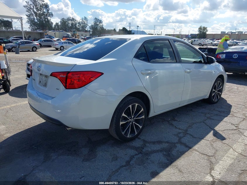 Vin: 5yfburhe8jp825552, lot: 46906111, toyota corolla se 20184