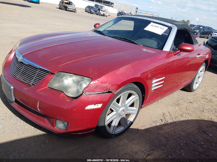 2006 Chrysler Crossfire Limited, Обычный износ, IAAI, VIN 1C3AN65L96X069611 — фото 2