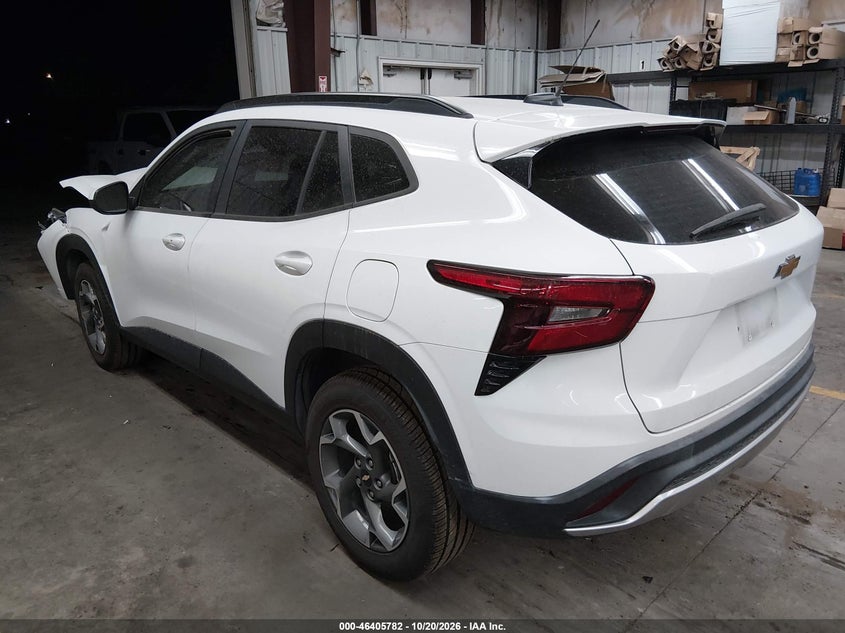 Vin: kl77lhe29rc000523, lot: 46906140, chevrolet trax fwd lt 20243