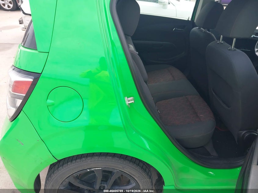 2017 CHEVROLET SONIC LT AUTO · Фото 8