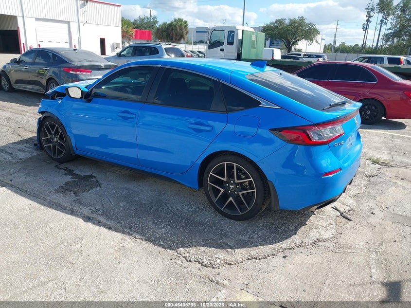 Vin: 19xfl1h84ne012328, lot: 46906154, honda civic sport touring 20223