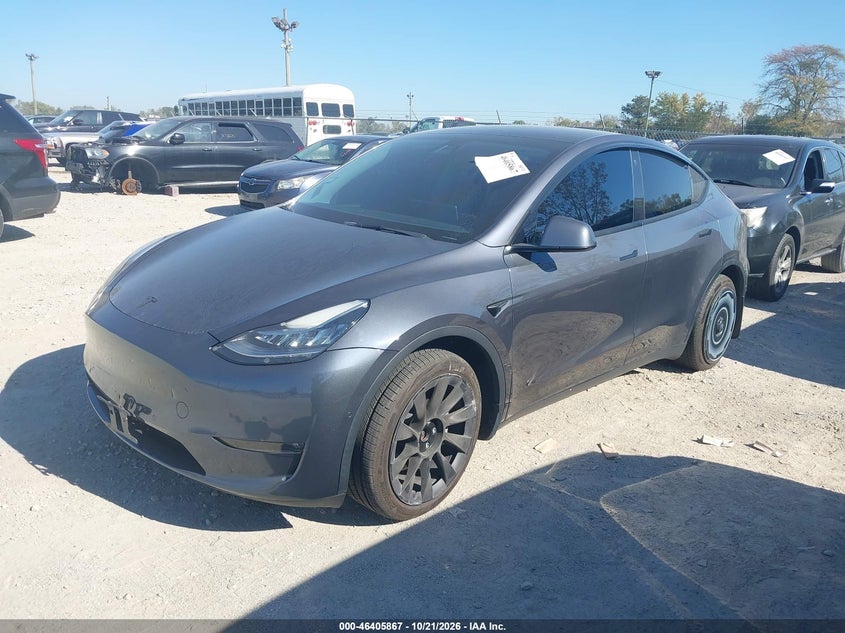 Vin: 7saygdee3nf327272, lot: 46906225, tesla model y long range dual motor all-wheel drive 20222