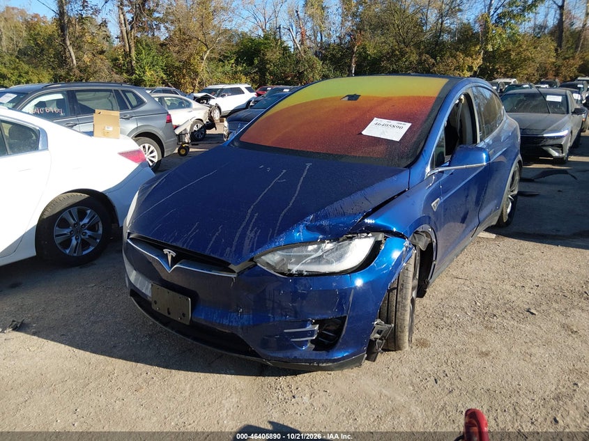 Vin: 5yjxcae22gf002690, lot: 46906248, tesla model x 60d/70d/75d/90d 20162