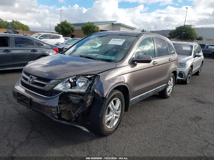 Vin: 5j6re3h7xal036168, lot: 46906253, honda cr-v ex-l 20102