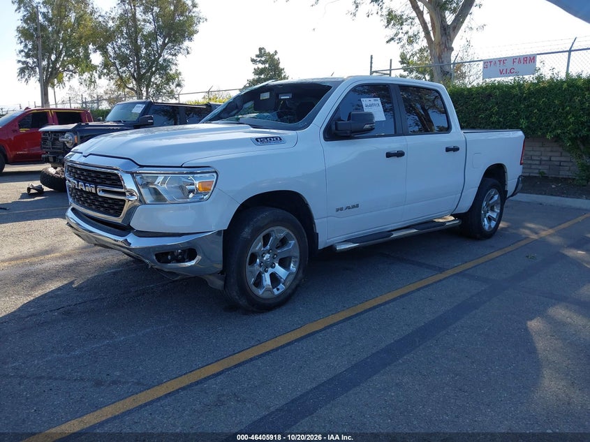 Vin: 1c6srfft6pn577168, lot: 46906276, ram 1500 big horn  4x4 5'7 box 20232