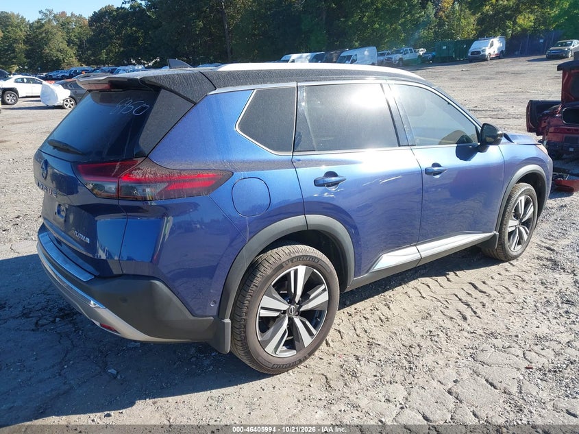 Vin: jn8bt3dc5nw118950, lot: 46906352, nissan rogue platinum fwd 20224