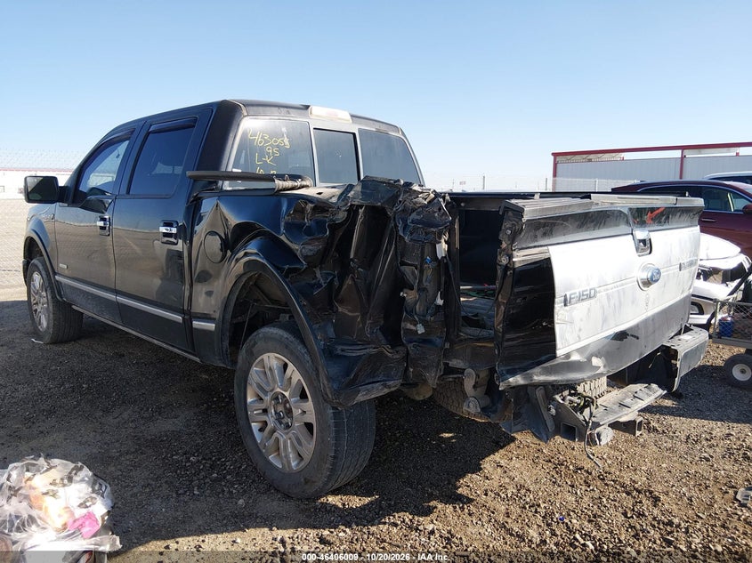 Vin: 1ftfw1ct4dfa04463, lot: 46906367, ford f-150 platinum 20133
