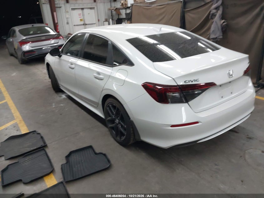 Vin: 2hgfe2f57th606522, lot: 46906412, honda civic sport 20263