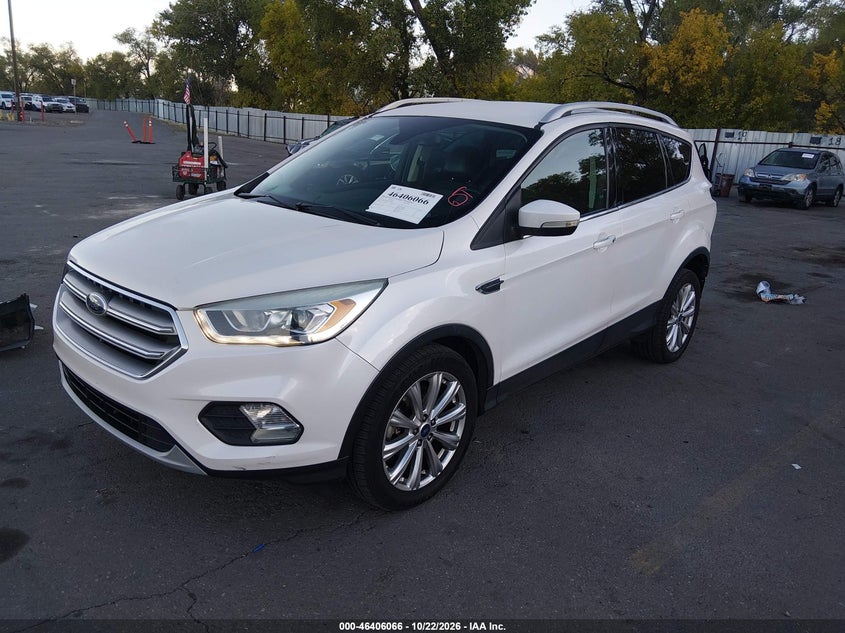 2017 Ford Escape Titanium, Удар сзади, IAAI, VIN 1FMCU0J92HUA50901 — фото 2