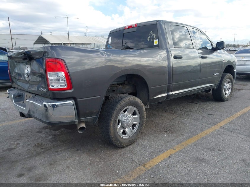 Vin: 3c6ur5cl1ng168640, lot: 46906434, ram 2500 tradesman  4x4 6'4 box 20224