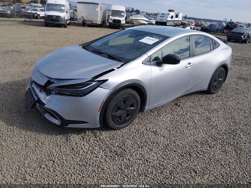 Vin: jtdacacu1s3051458, lot: 46906439, toyota prius plug-in hybrid se 20252