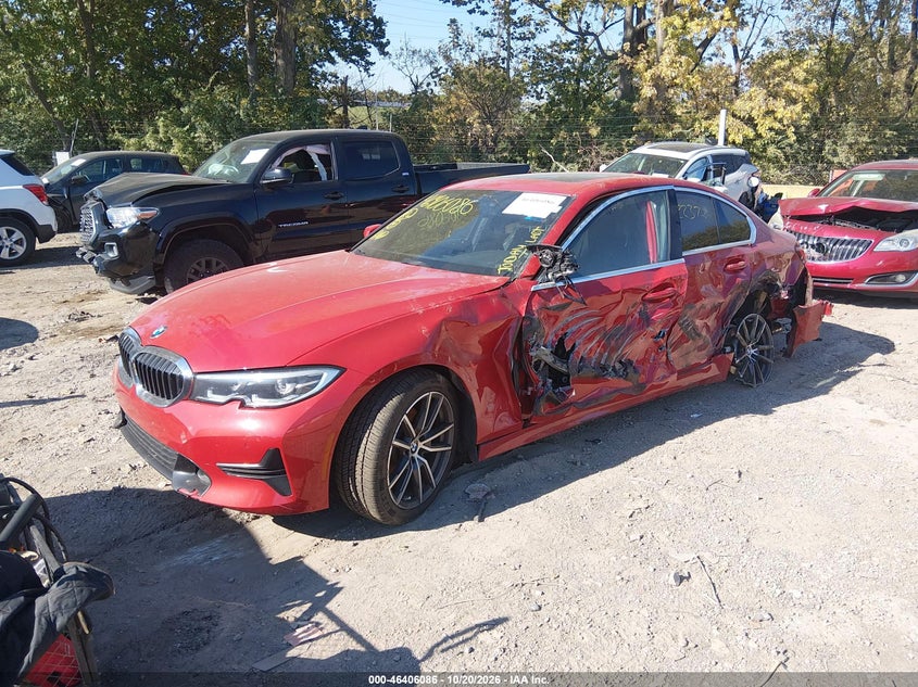 Vin: 3mw5r7j02n8c49848, lot: 46906442, bmw 330i xdrive 20222