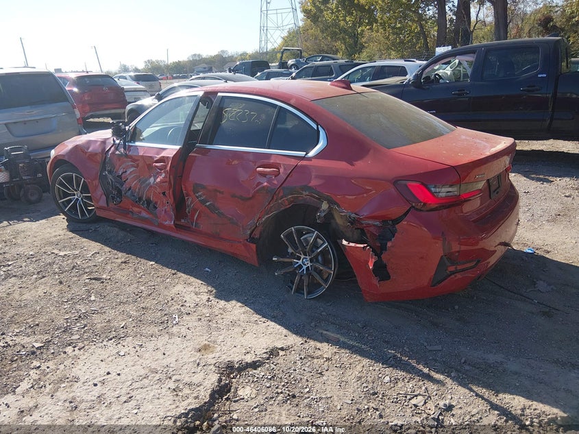 Vin: 3mw5r7j02n8c49848, lot: 46906442, bmw 330i xdrive 20223