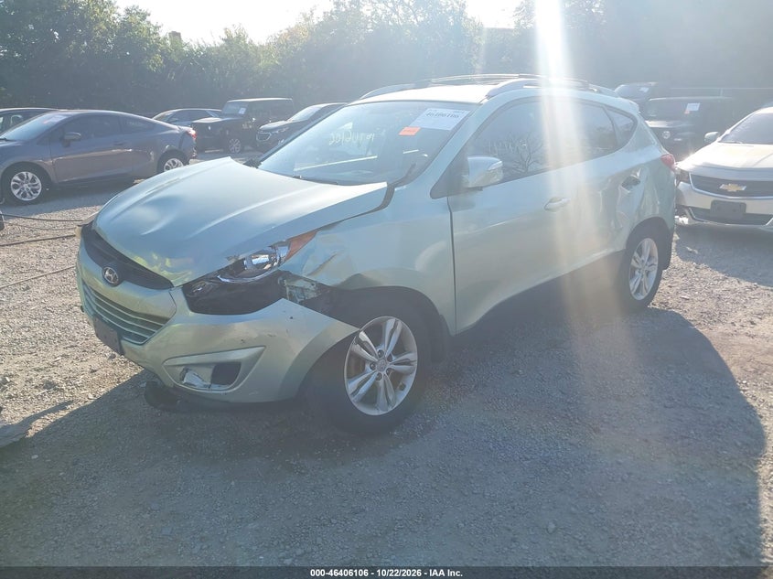 Vin: km8jucac4cu417309, lot: 46906464, hyundai tucson gls 20122